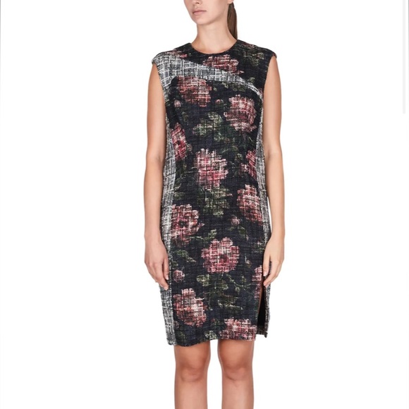 Carlisle Collection Bougainvillea Italian Tweed Boulce Sheath Dress - 2 - Picture 3 of 16